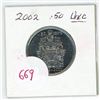 Image 1 : 2002 Canadian half-dollar