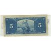 Image 2 : 1937 KG $5 Canadian bill