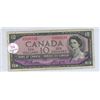 Image 1 : 1954 $10 Canadian bill- Beattie/Coyne