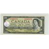 Image 1 : 1954 $20  Canadian bill- Beattie/ Rasminksy