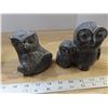 Image 3 : Lot of 4 owl figurines
