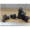 Image 1 : Lot of 3 owl figurines