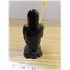 Image 3 : Handmade Canada pearlite stonecraft carved Inuit Eskimo hunter spear figurine