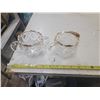 Image 1 : gold rim cream & sugar set
