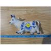 Image 3 : Vintage Blue & White Porcelain Cow Milk Jug