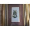 Image 2 : 2 Vintage 3D Framed Artwork w/ Portrait Print