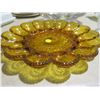 Image 2 : Amber Glass Deviled Egg Dish