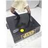 Image 3 : 1999 Star Wars "Qui Gon Jinn", Interactive electronic talking bank, c/w original box (flattened) - u