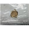 Image 6 : Stamped 10K - Gold Pendant & Stamped 18K - Gold ring, sz 7
