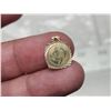 Image 7 : Stamped 10K - Gold Pendant & Stamped 18K - Gold ring, sz 7