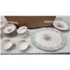 Image 3 : Large collection of decorative China dish set - 51 pc's