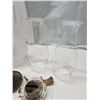 Image 5 : Glass oil lamp chimneys, tin oil lamp and extra mantles