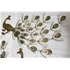 Image 3 : Vintage pair of Peacock Metal Sculpture wall Hangings