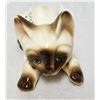 Image 3 : Vintage Siamese Cat ceramic porcelain figurine