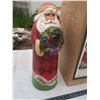 Image 2 : Jim Shore carved wooden santa - 20" tall