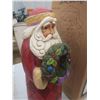 Image 3 : Jim Shore carved wooden santa - 20" tall