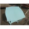 Image 2 : vintage mint green parlor table - 22"x22"x30"H