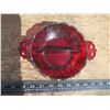 Image 2 : ruby glass candy dish