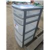 Image 2 : 5 drawer Gracious living plastic storage bin