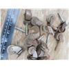 Image 2 : bag of antique furniture wheels