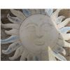 Image 2 : vintage metal garden sun - 25"W