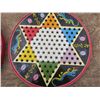 Image 2 : nice vintage chinese checkers tin board with marbles
