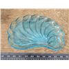 Image 1 : vintage blue swirl serving dish