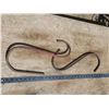Image 1 : 2 antique butchers meat hooks