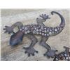 Image 4 : 3 pc metal lizard wall hangers