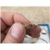 Image 3 : vintage necklace stamped 14K G.F. (gold filled) (24 grams) and picture frame locket