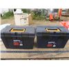 Image 1 : 2 plastic Mastercraft toolboxes
