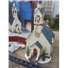 Image 2 : lighted Christmas village church