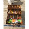 Image 1 : tackle box full of vintage fishing gear