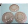Image 3 : set of 3 pink glass pie plates