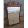 Image 1 : large beveled glass mirror - 30"x49"