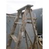 Image 3 : vintage 7ft wooden ladder