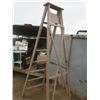 Image 4 : vintage 8ft wooden ladder