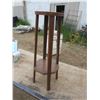 Image 5 : wooden plant stand - 11"x11"x31"H