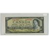 Image 1 : 1954 Canadian 20 dollar bill - Beattie/Rasminsky - U/E 7977461
