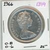 Image 1 : 1966 Canadian voyageur silver dollar