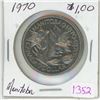 Image 1 : 1970 "Manitoba" Canadian nickel dollar