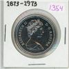Image 1 : 1973 "PEI" Canadian nickel dollar