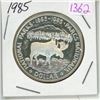 Image 1 : 1985 "National Parks" Canadian silver dollar