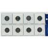 Image 2 : 8 - Asst Canadian 25 cent coins - 2004 & 2008
