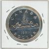 Image 2 : 1951 Canadian silver voyageur dollar