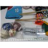 Image 2 : Misc items- bottles, money bank -bottle shape, 3 emergency personal alarms and lots of empty pill bo