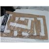 Image 1 : Lot of 2 cotton bath matts- new