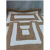 Image 2 : Lot of 2 cotton bath matts- new