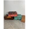 Image 1 : LOT OF BOXES WOODEN ETC