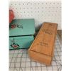 Image 2 : LOT OF BOXES WOODEN ETC